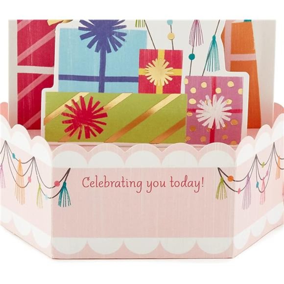 Paper Wonder Pop Up Birthday Card (Mylar Balloon Explosion) - Picture 2 of 6